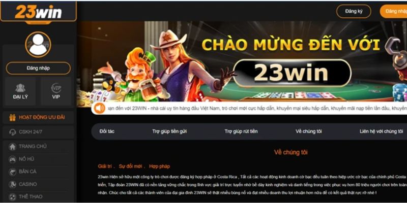 Hướng xử lý khi gặp trục trặc trong đăng nhập 23WIN